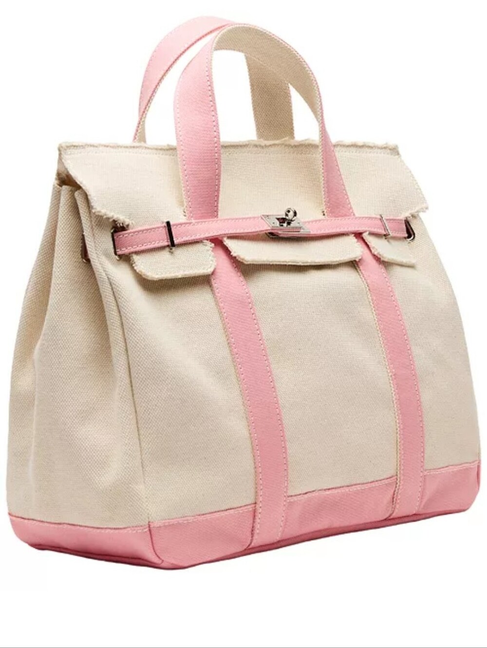 Sunwin VIRAL Boatkin Madaket Marine Pink Large Classic Tote Bag - Picture 4 of 4